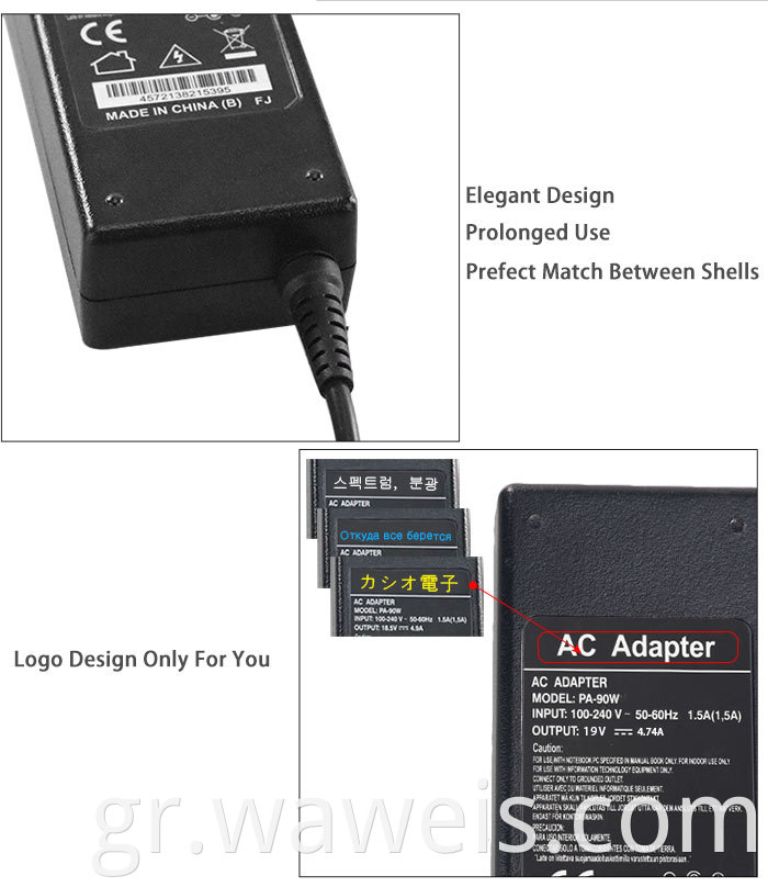 Ac charger for Hp